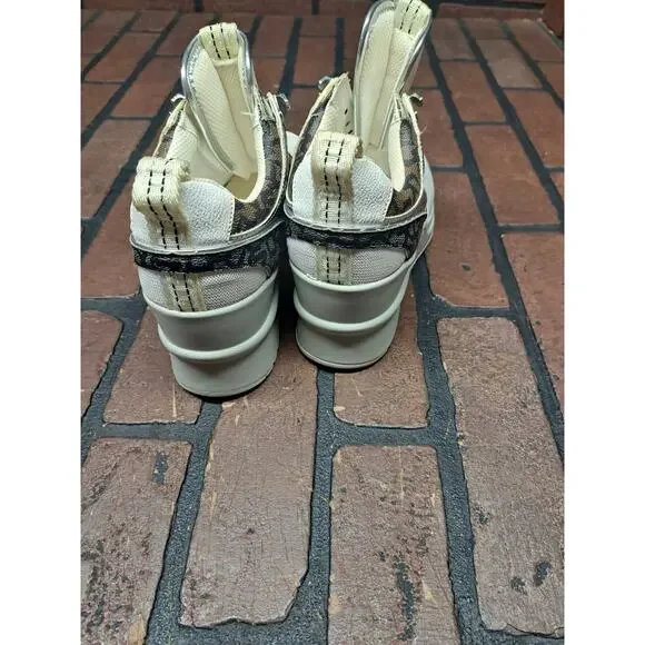 DKNY, Women's Wedge Heel Sneakers, Size 7.5m - Picture 6 of 7